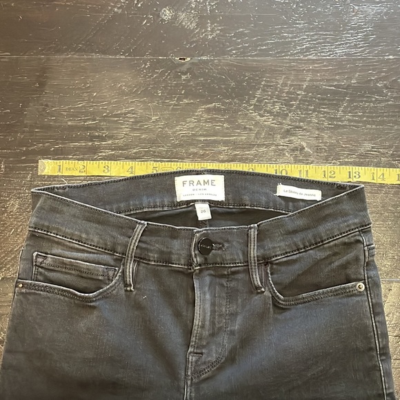 FRAME Denim Le Skinny de Jeanne Washed Jeans Size 26. - Picture 12 of 12